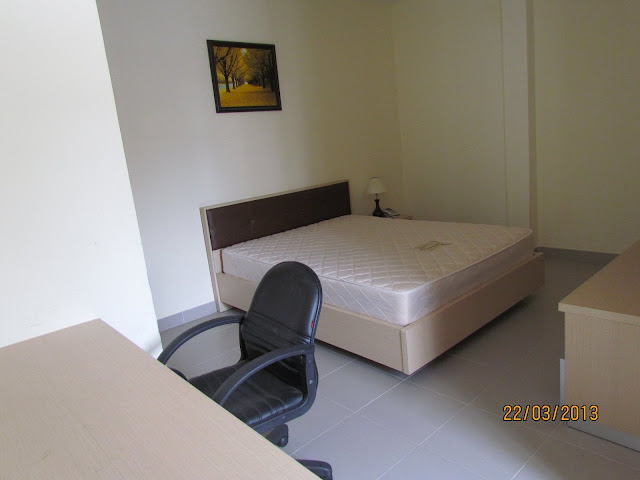 Phòng ngủ căn hộ dịch vụ Skyler View 423 Hai Bà Trưng gần Chợ Tân Định