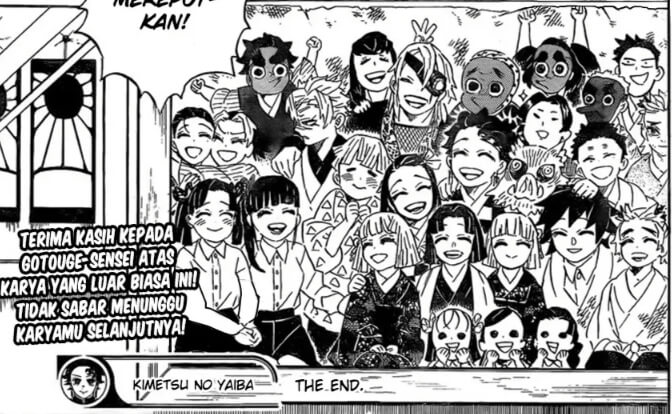 Tamat, Inilah Akhir Kisah Kimetsu no Yaiba Tamat, Inilah Akhir Kisah Kimetsu no Yaiba