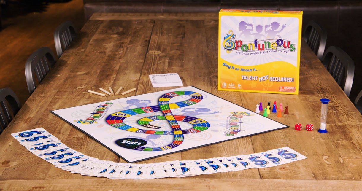 Spontuneous The Song Game ready to play #ad 