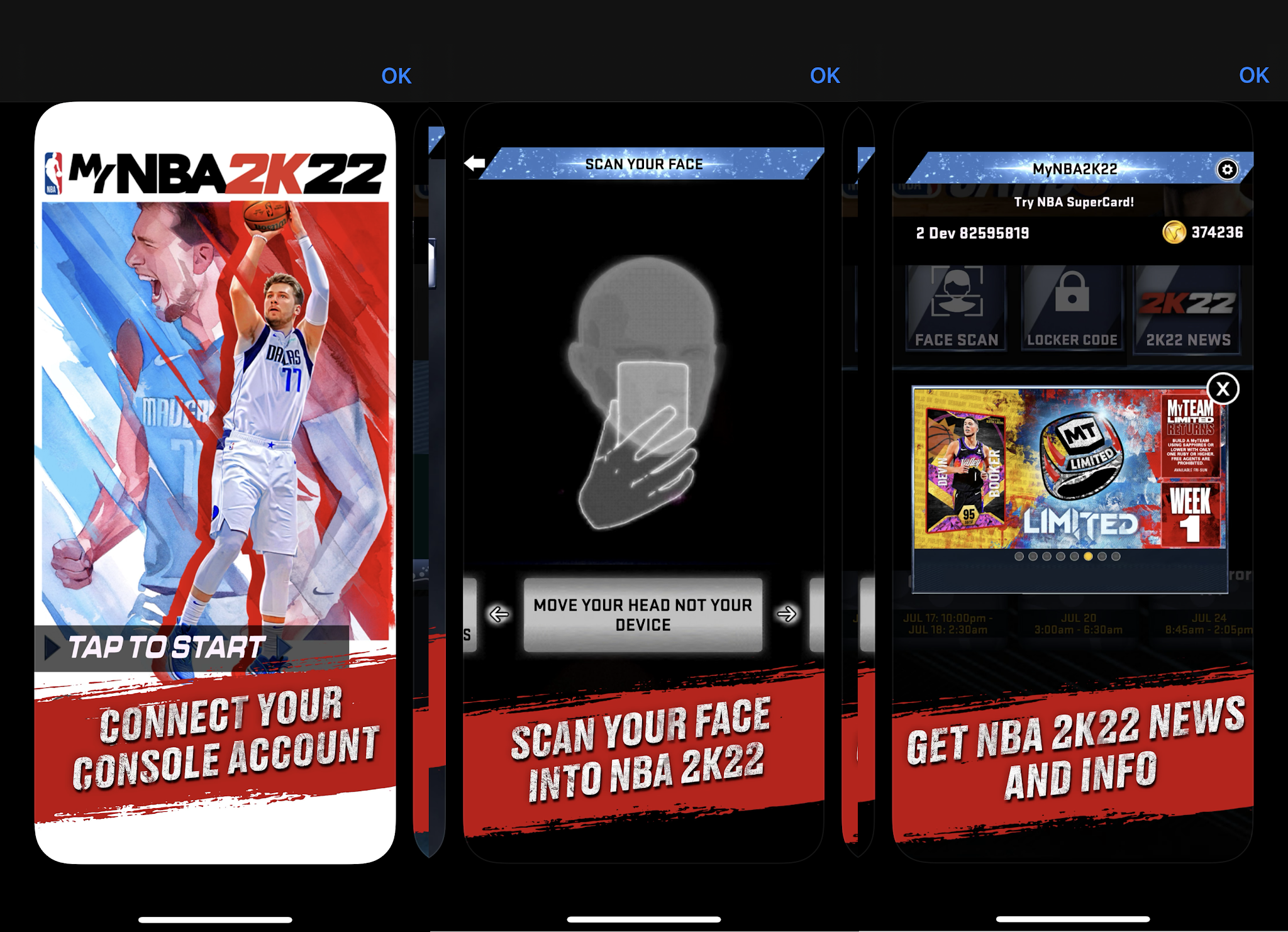 Scan Your Face Into NBA 2K22 with MyNBA 2K22 App