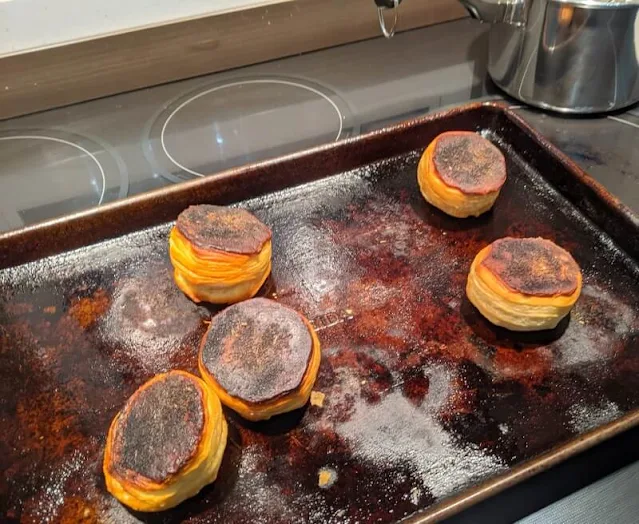 How to fix burnt biscuits