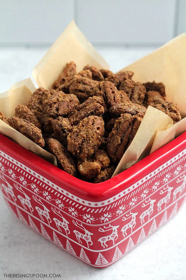 Easy Candied Pecans (Oven Recipe) The Rising Spoon