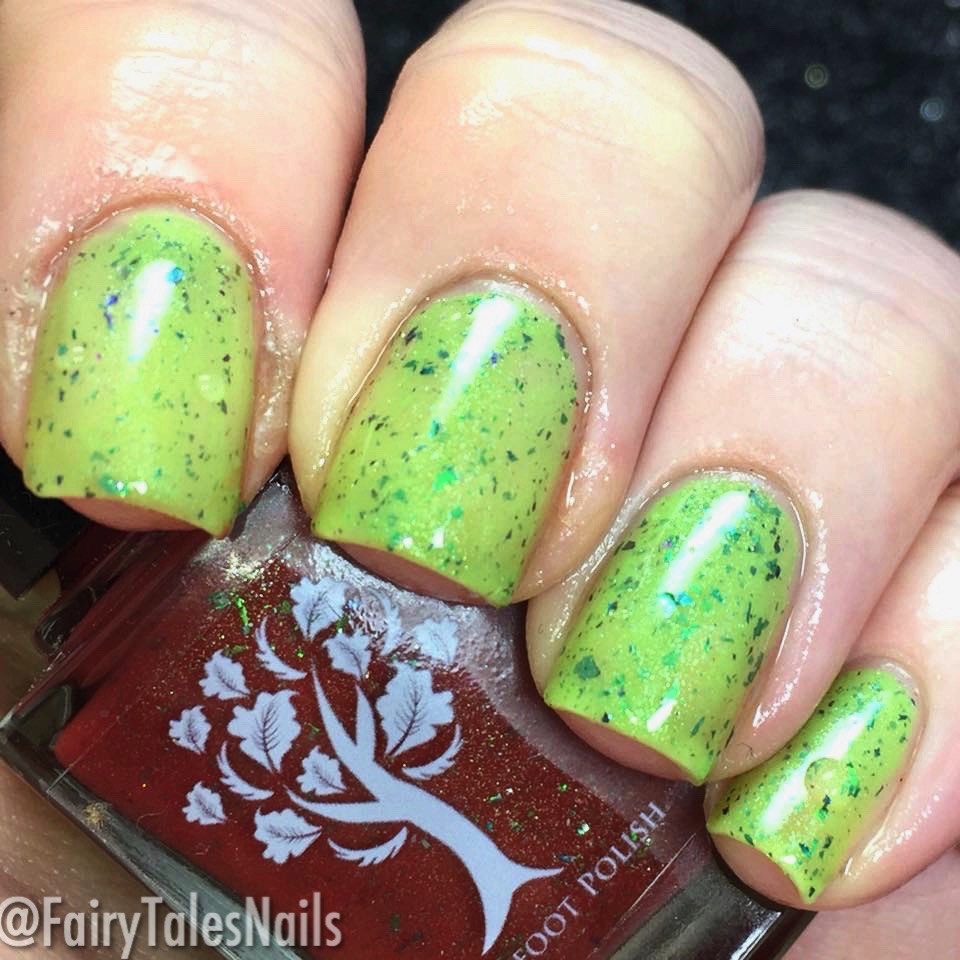 🌲✨🌲 . My holiday green manicure for the season. This is Poison Ivy by  @mooncat (one of my top favorite green cremes of all time) ... | Instagram
