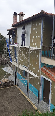 Θερμοπρόσοψη με πετροβάμβακα Θερμοπρόσοψη με πετροβάμβακα