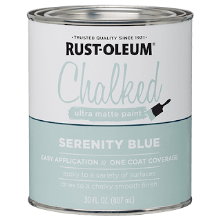 Rustoleum Chalked Serenity Blue