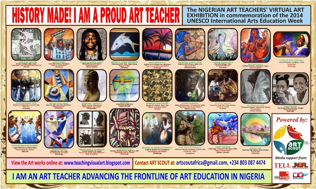 SPECIAL STICKER FOR THE PROUD ART TEACHERS