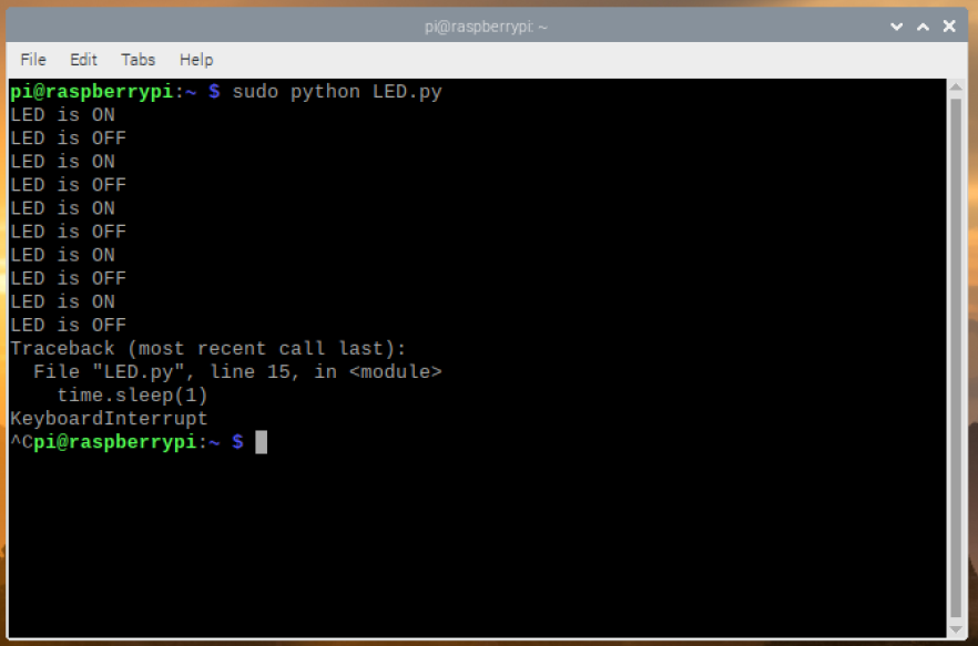 CARA MENGONTROL LED MENGGUNAKAN RASPBERRY PI DAN PYTHON