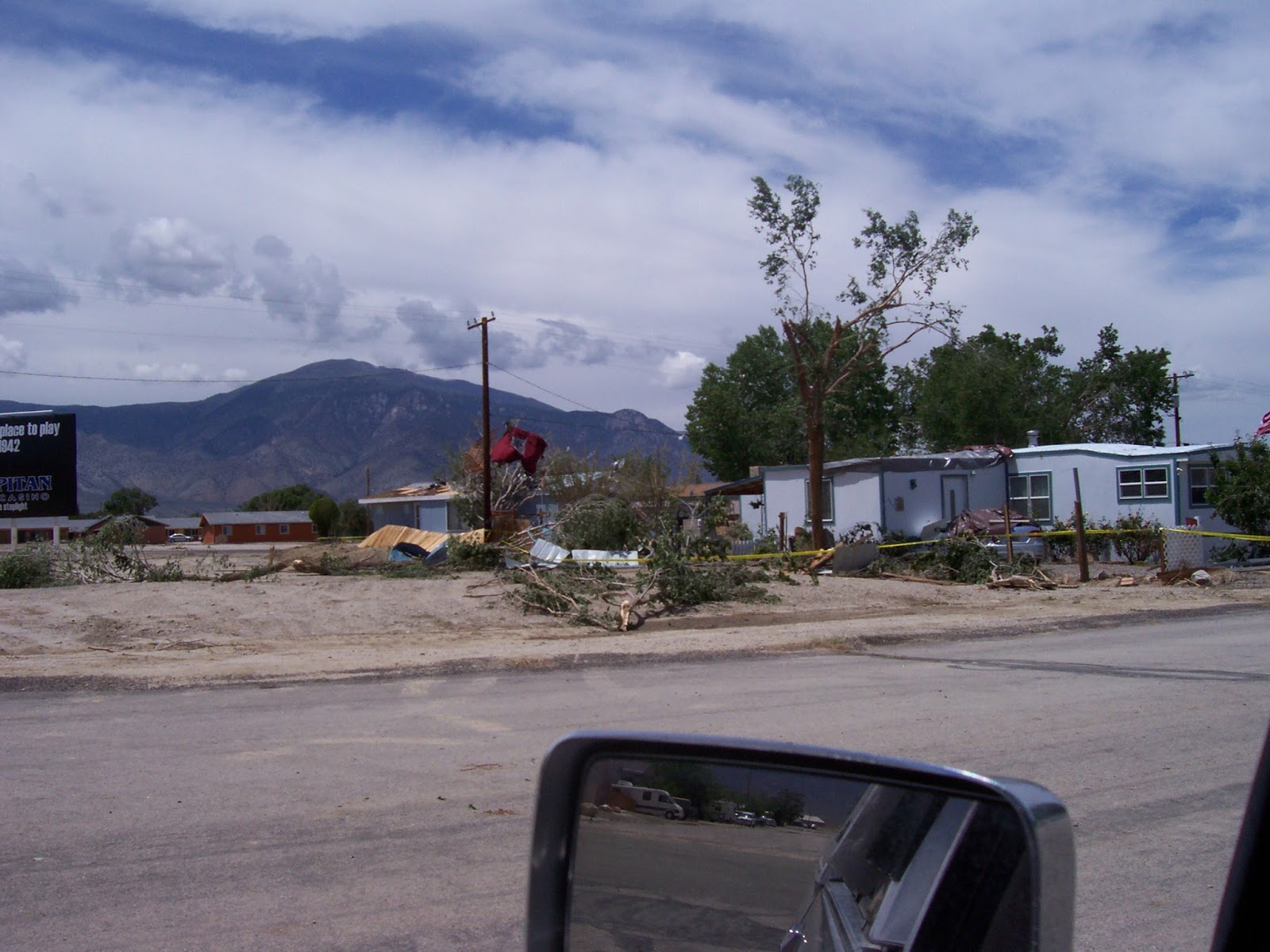 Family Story Keeping Nevada tornado damages 6 homes, 5 businesses in