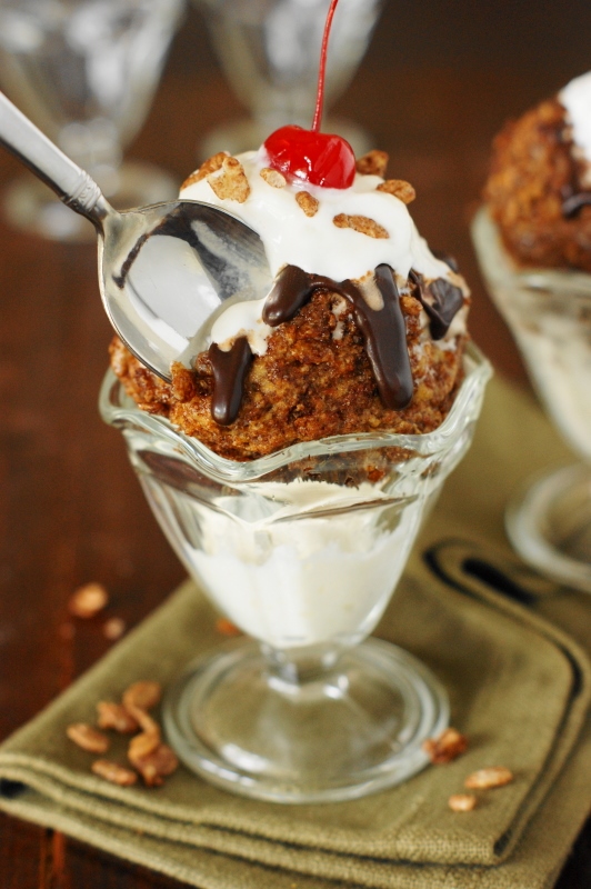 Cocoa Krispies Fried Ice Cream The Kitchen is My Playground
