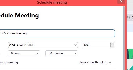 22++ Arti recurring meeting information