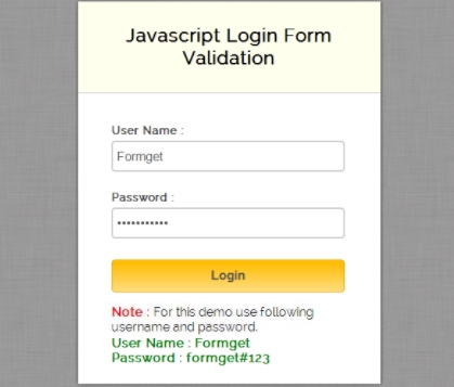 Membuat Form Login Javascript | cara membuat form login sederhana dengan javascript Membuat Form Login Javascript | cara membuat form login sederhana dengan javascript