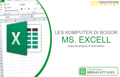 les komputer di bogor ms. excell - juli 2019