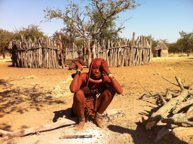 Himba Women Bathing