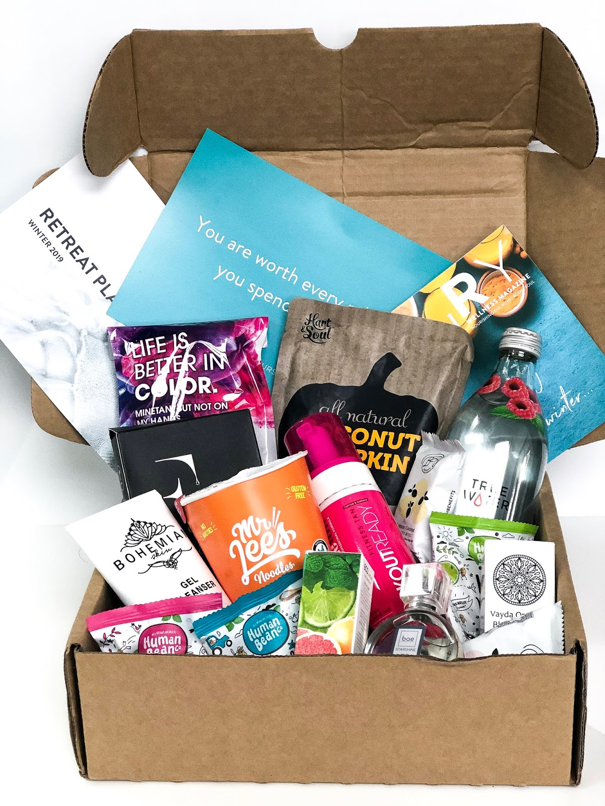 PRODUCT REVIEW RETREAT YOURSELF BOX WINTER 2019 The Beauty