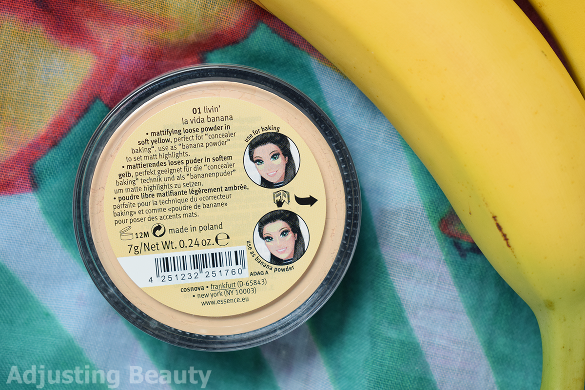 Review Essence LE Cubanita (Jumbo Highlighter, Baking & Banana Powder