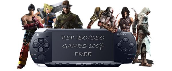 PSP ISO/CSO Games
