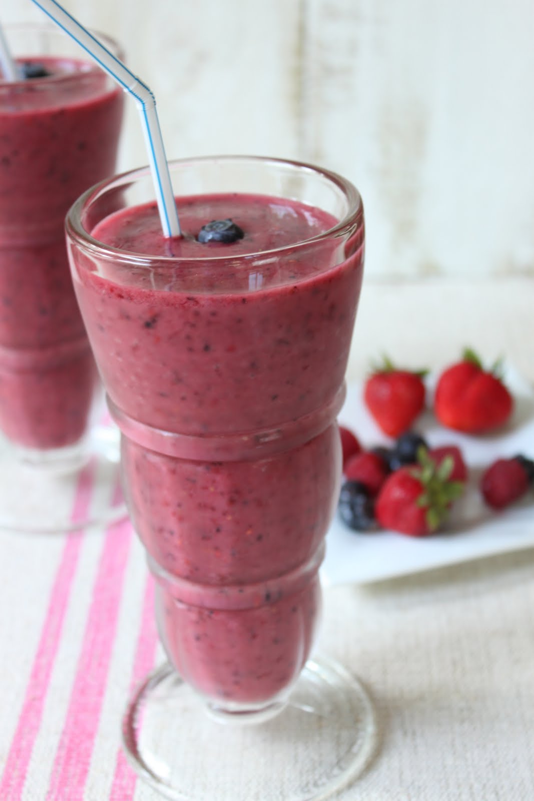 Crave. Indulge. Satisfy. Mixed Berry Smoothie