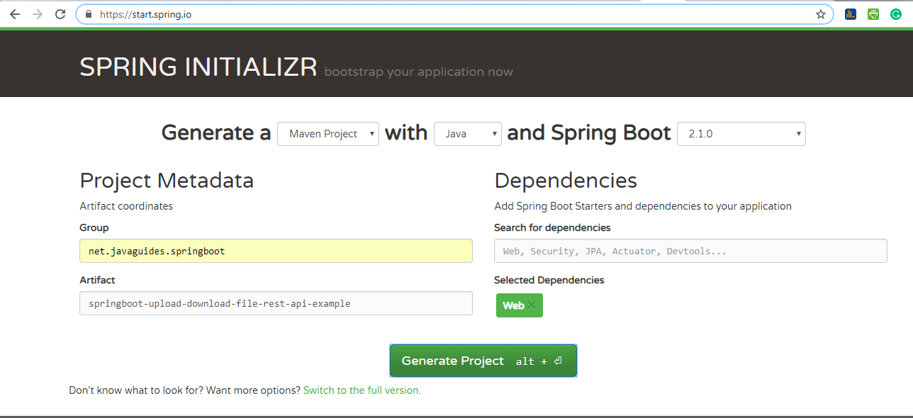 Spring Boot File Upload / Download Rest API Example