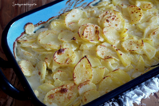 Rezept Kartoffelgratin ohne Käse