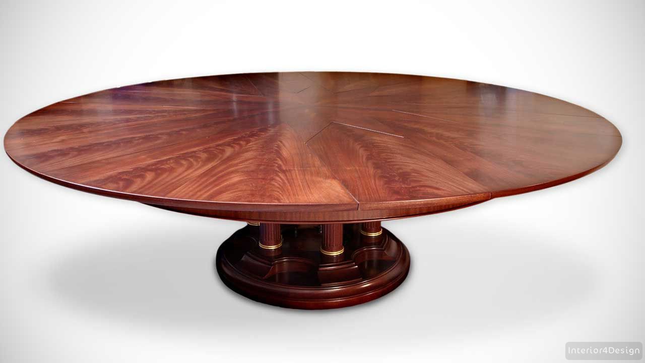 Expandable Round Dining Table "The Fletcher Capstan Table"