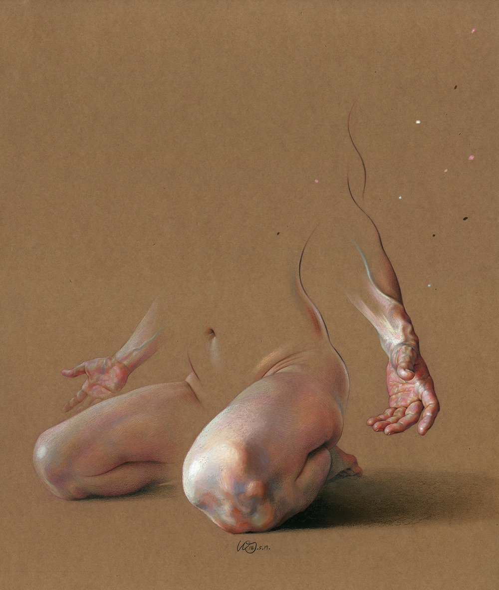 WanJin Gim, 1981 Abstract painter of human anatomy.