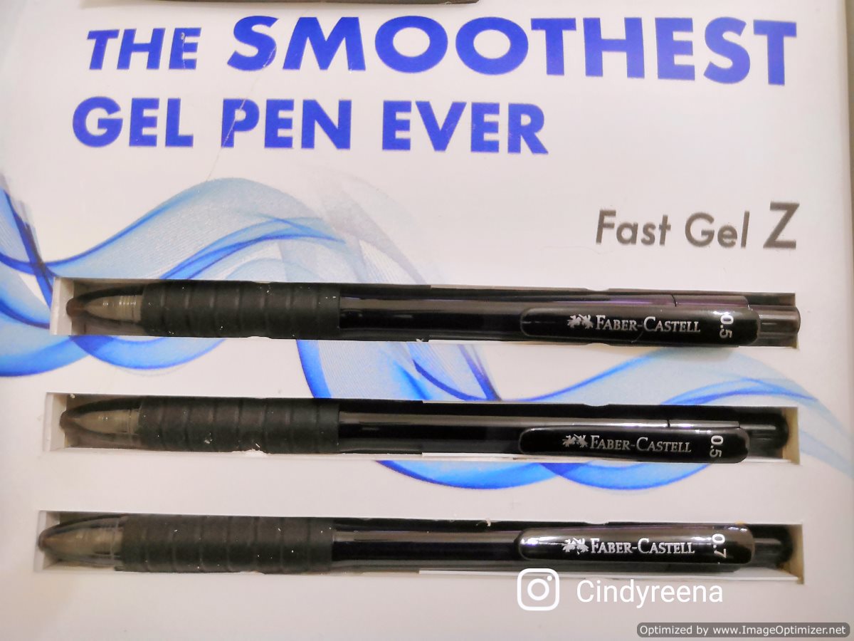 FaberCastell's Smoothest Gel Pen Review