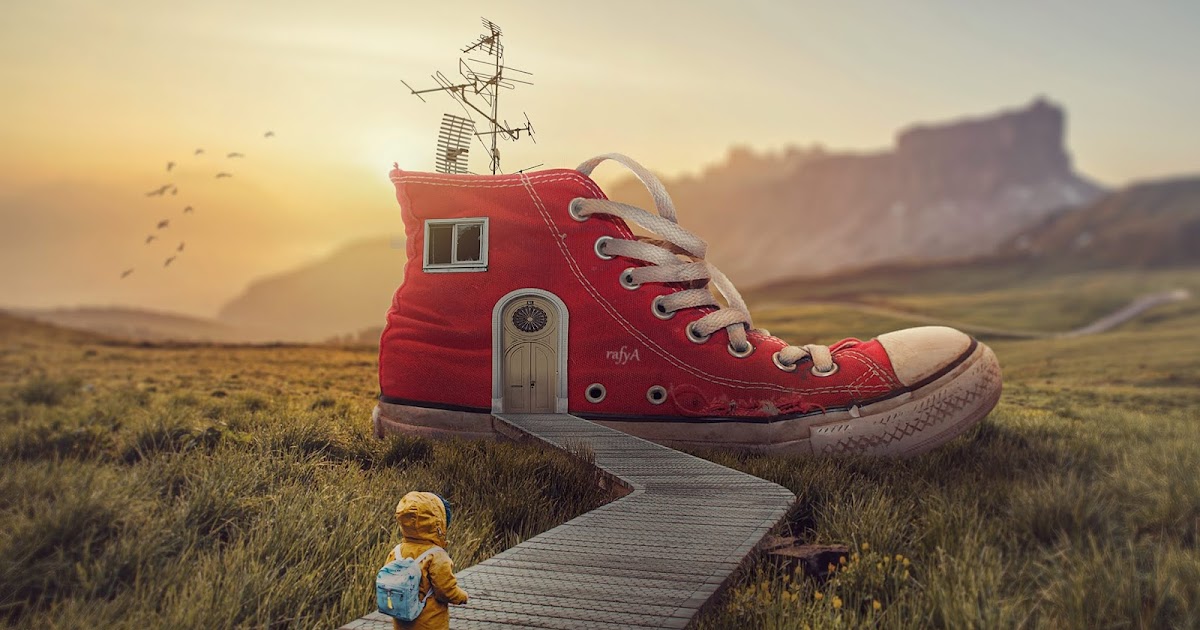 My Shoe House Manipulation Tutorial Compositing rafy A