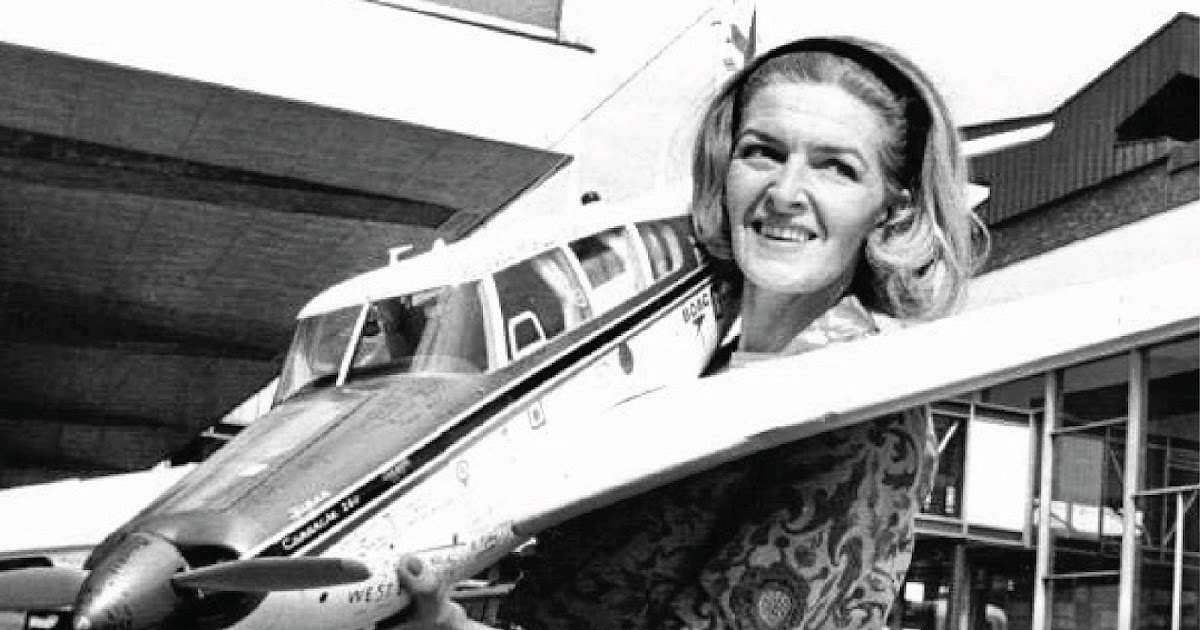 Self-Rescuing Princess Society: Sheila Scott: Record-Setting Pilot