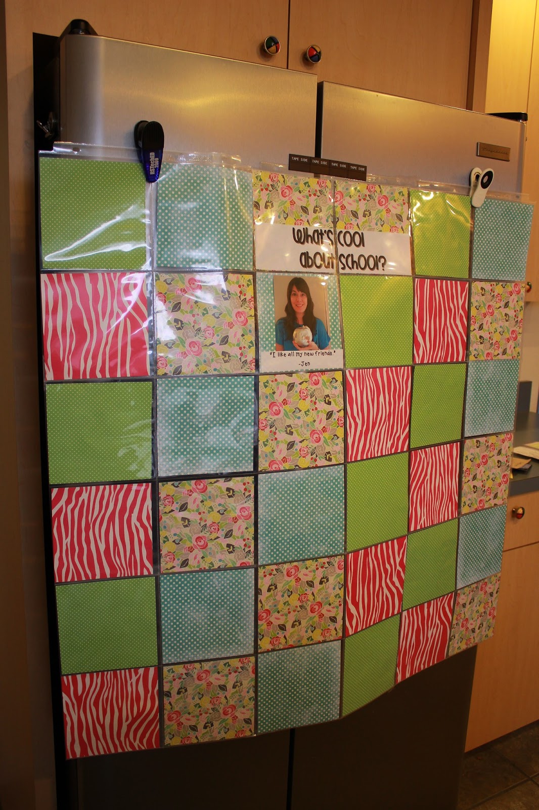 The Go To Teacher Classroom Quilt