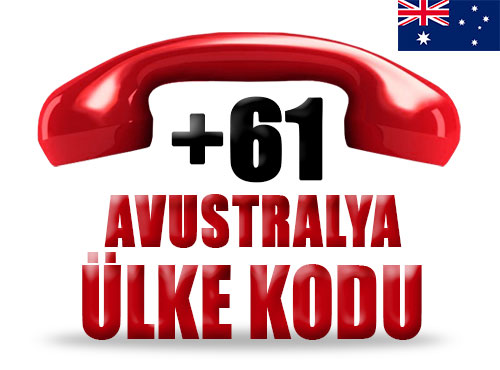 61 0061 Nerenin Ulke Kodudur Avustralya Sehir Alan Kodlari Laf Sozluk