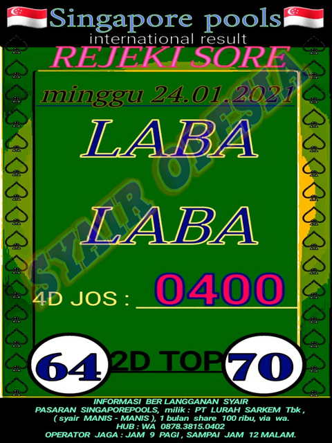 PREDIKSI singapura