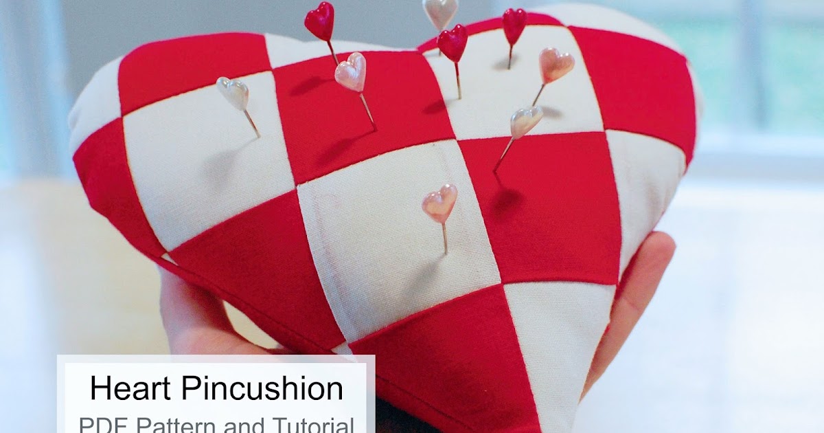 Pincushion patterns that will make your heart stop! - Pieced Brain