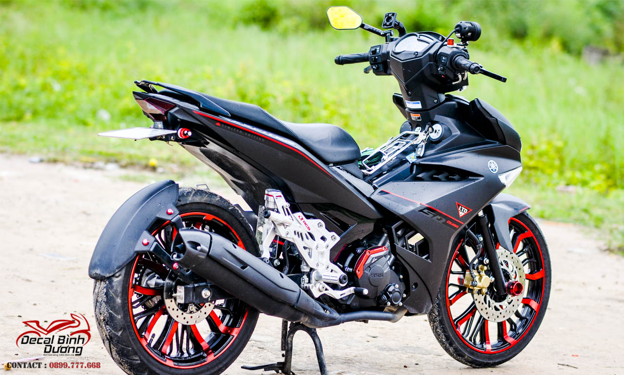 Xe Exciter 150 Đen Nhám Độ Đẹp Dưới 10 triệu Decal Bình Dương