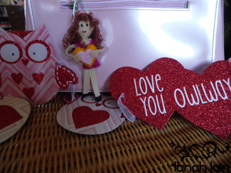 Llavero DIY para el 14 de febrero