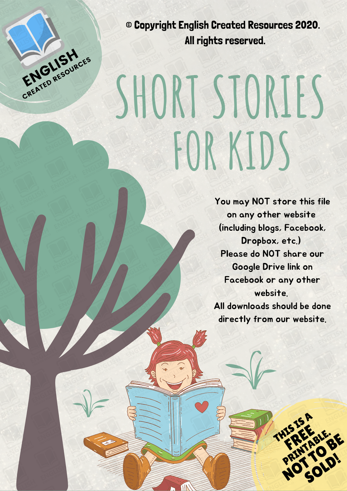 Short Stories For Kids – English Created Resources