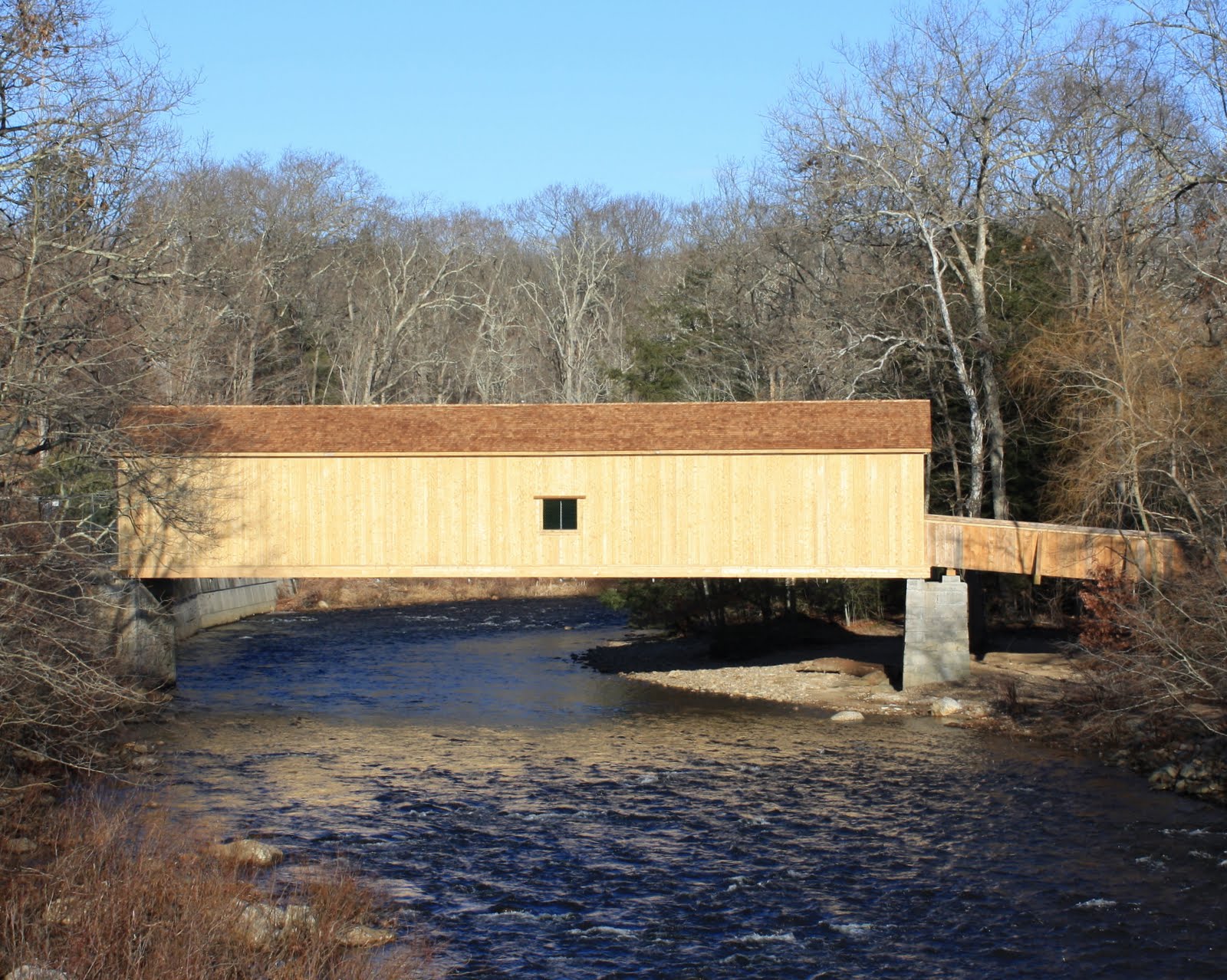 Life, On A Bridged Comstock Covered Bridge, East HamptonColchester, CT