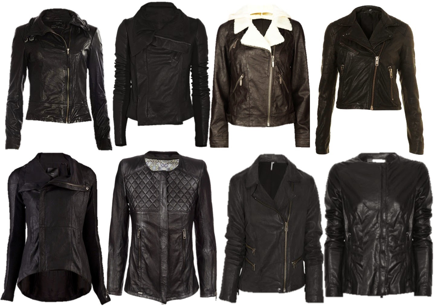 Fashion and Beauty: Black Leather Jackets