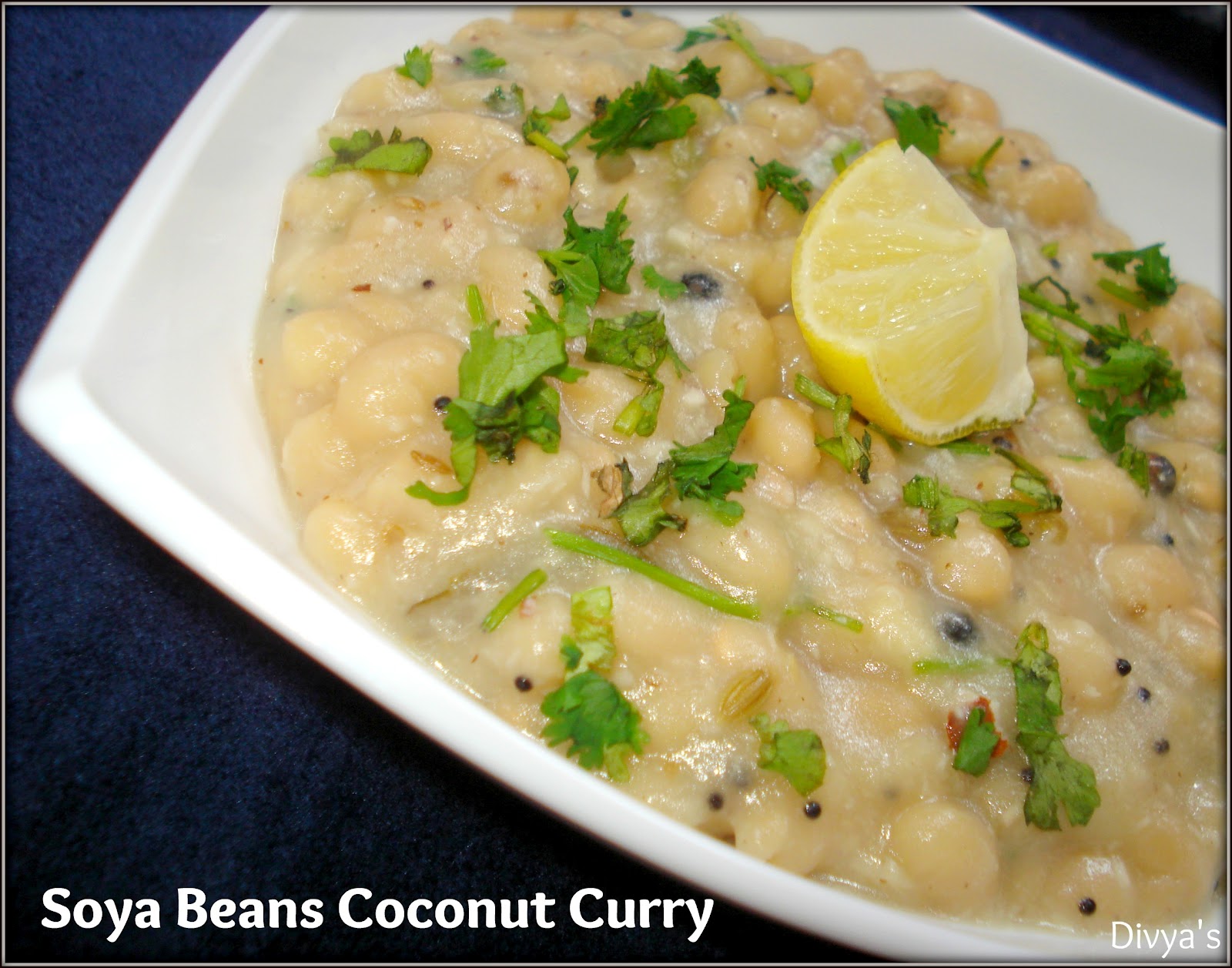 Soybeans Coconut Curry You Too Can Cook