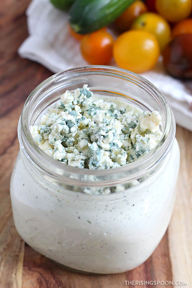 Homemade Blue Cheese Dressing | The Rising Spoon