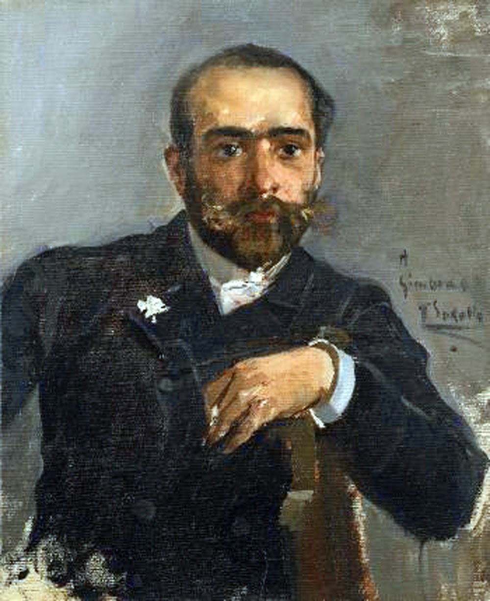 Retrato de Enrique Recio y Gil, Joaquín Sorolla Bastida, Retratos de Joaquín Sorolla, Joaquín Sorolla y Bastida, Joaquín Sorolla, Pintor español, Retratista español, Pintores Valencianos, Enrique Recio y Gil