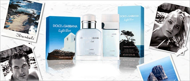 Chocolate Cats: New Launch: Dolce & Gabbana Light Blue Dreaming and Living