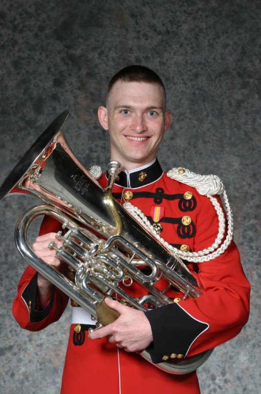 Shoreline Area News Euphonium player from "The President's Own" joins