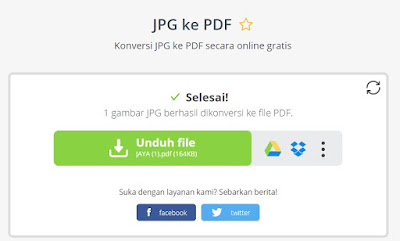mengubah file JPG ke PDF