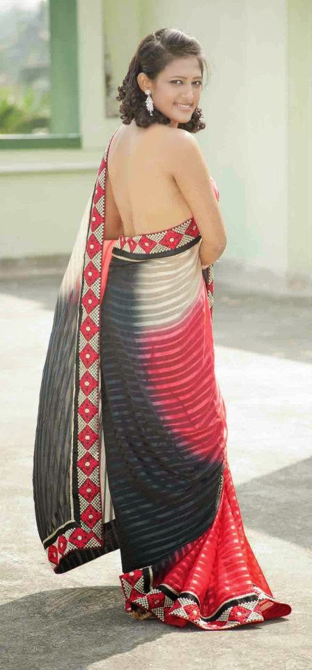 Saree Seduction Holi Backless Saree Edition 42 Pictures