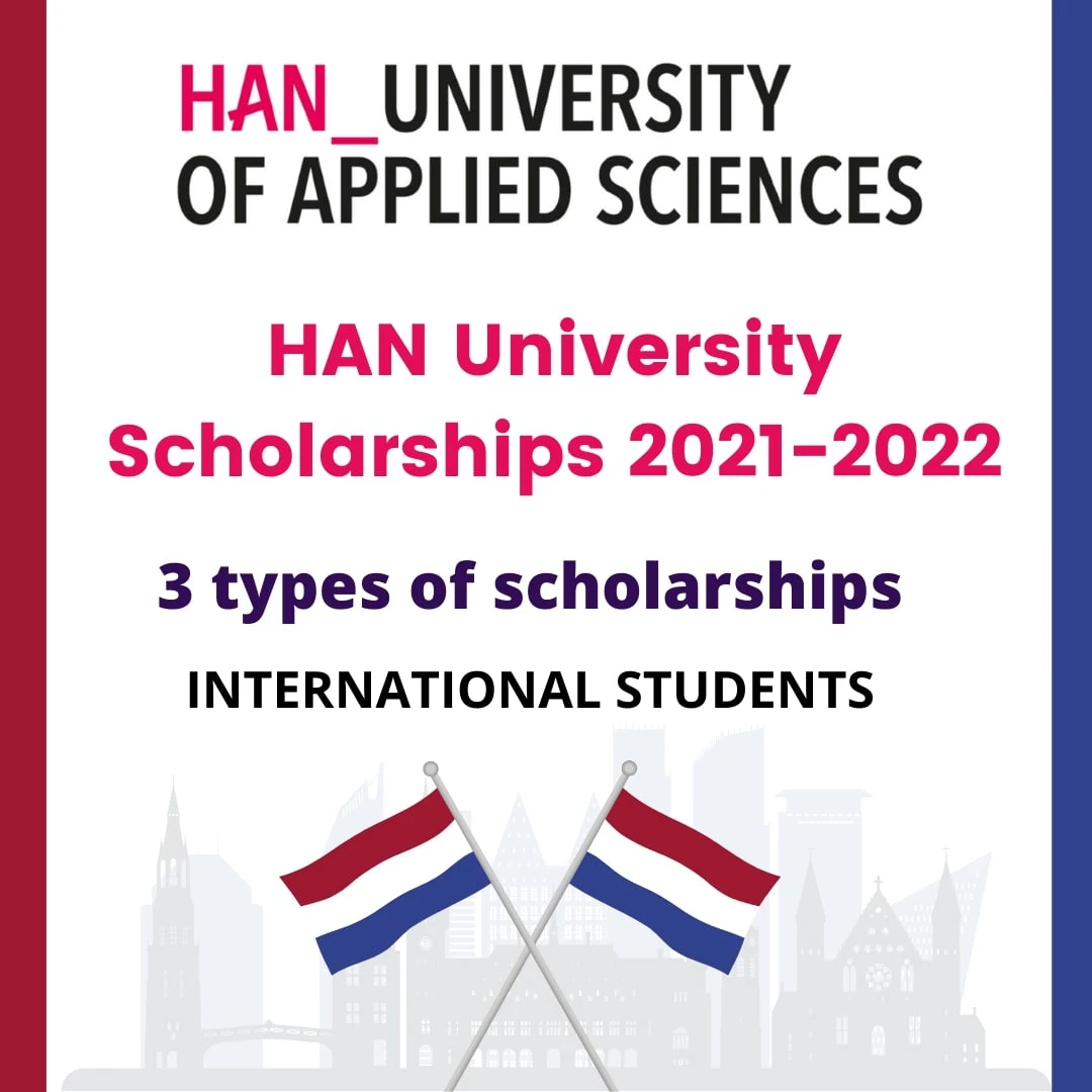 Fully Funded Han University Scholarships 2022 in Netherland :