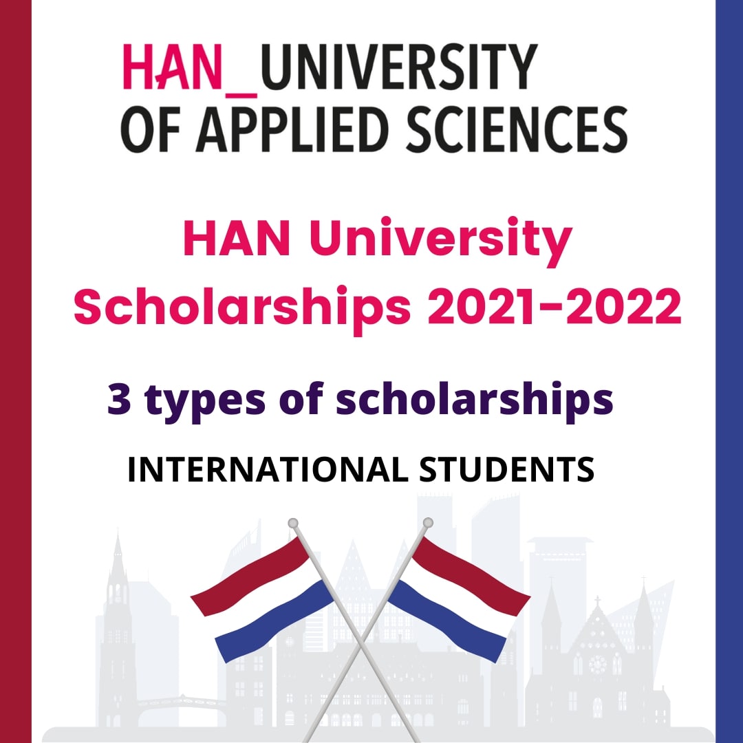 Fully Funded Han University Scholarships 2022 in Netherland :