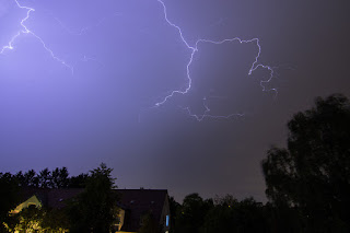 Wetterfotografie Gewitterzelle Sturmjäger stormchasing NRW