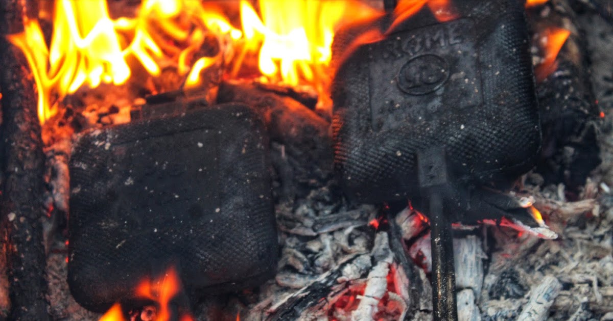 Our Backcountry Adventures Pie Iron Pancakes