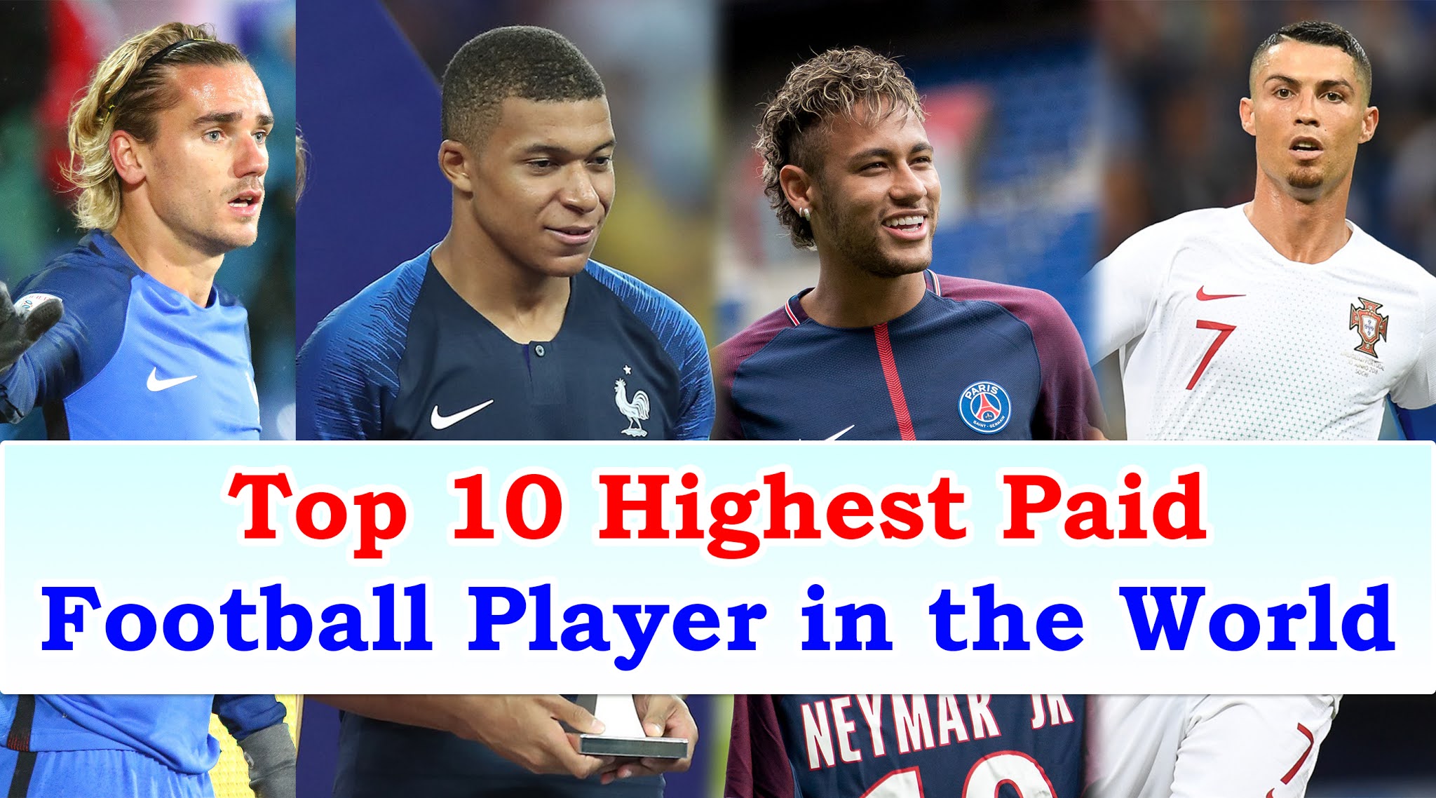 Top 10 Highest Paid Football Player in the World Chetan TM