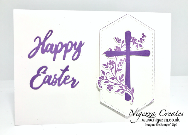 Nigezza Creates with Stampin' Up! Cross of Hope Easter Card 